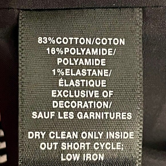 Lafayette 148 Bree Sleeveless Check Sheath Dress - Black/White - 6 - Picture 9 of 11